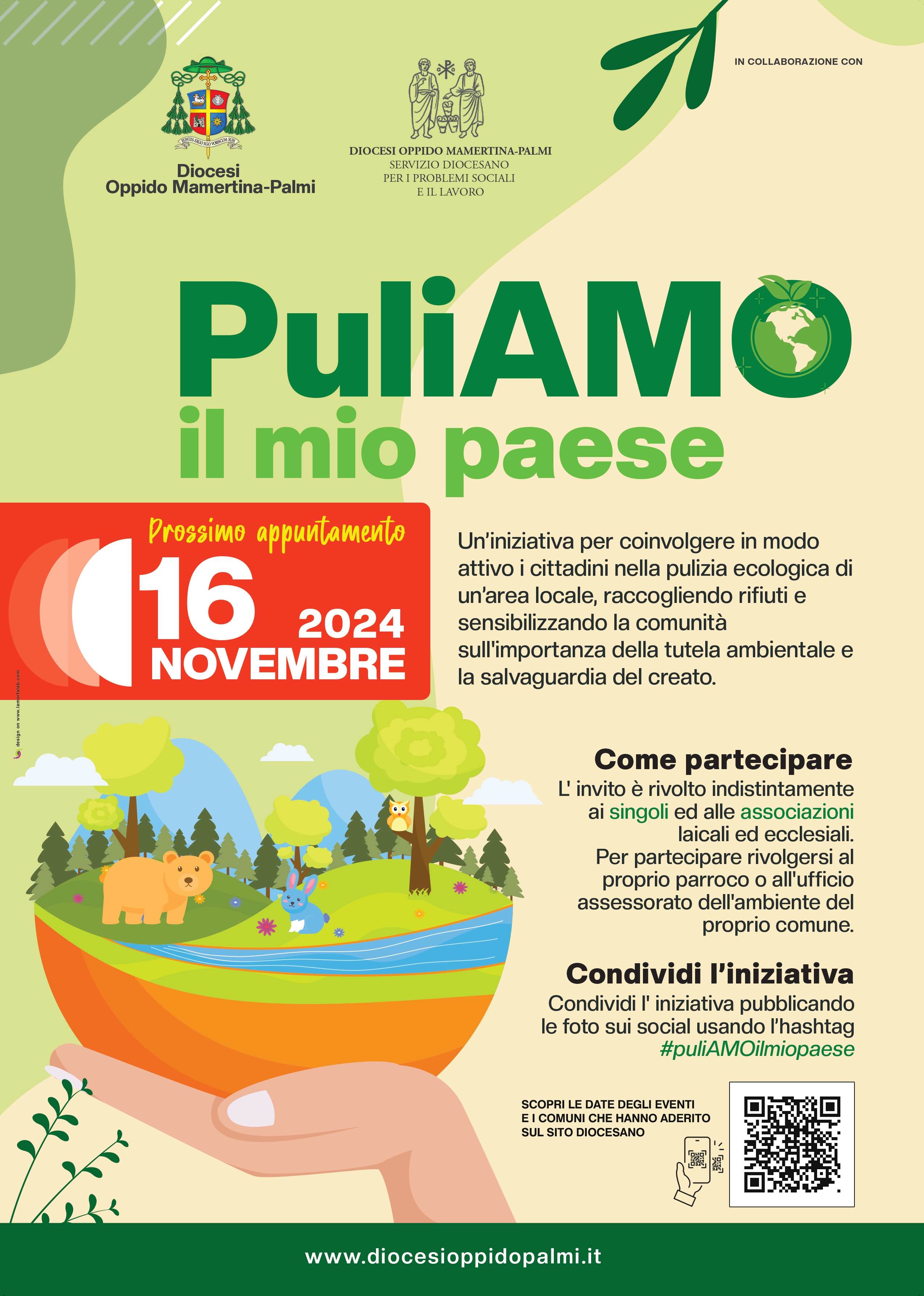 PuliAMO il mio paese: iniziativa per la tutela dell'ambiente